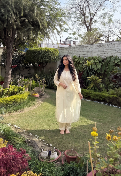 Baby Yellow Kurta Set
