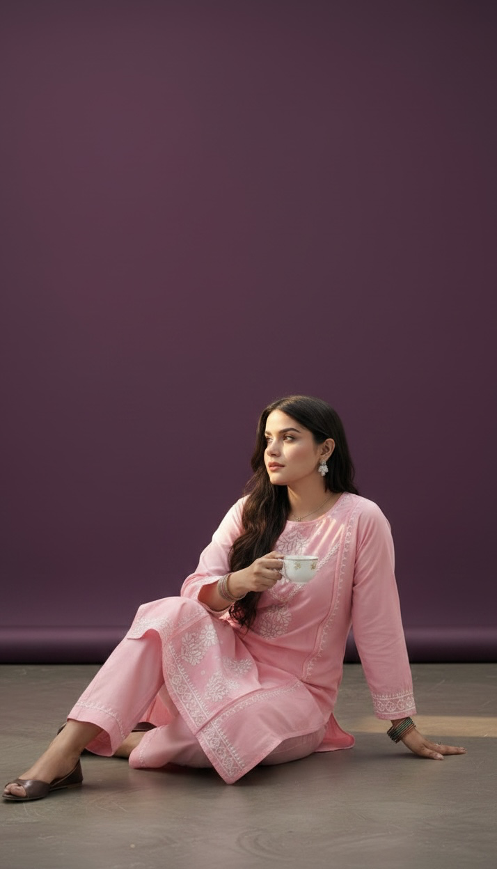 Noor-e-Lucknow Kurta Set