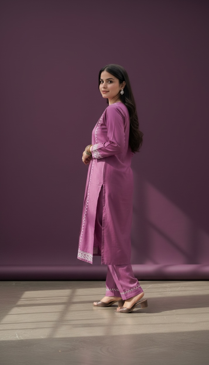 Noor-e-Lucknow Kurta Set