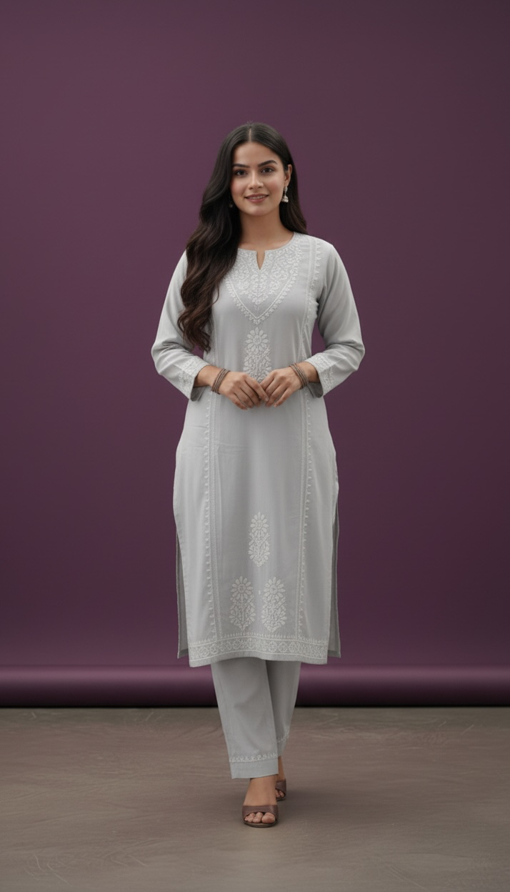 Noor-e-Lucknow Kurta Set