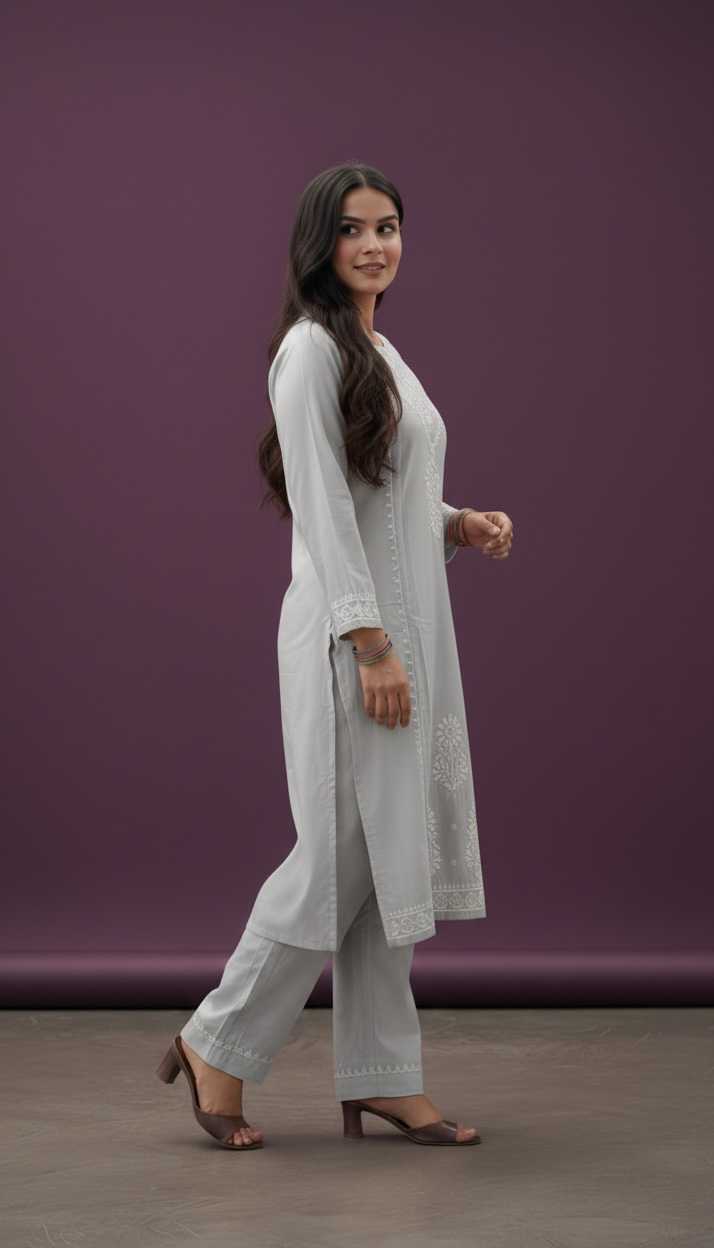 Noor-e-Lucknow Kurta Set