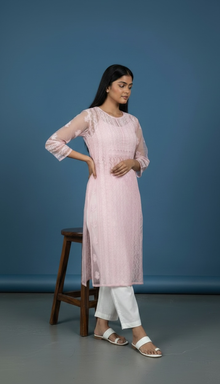 Organza Kurti