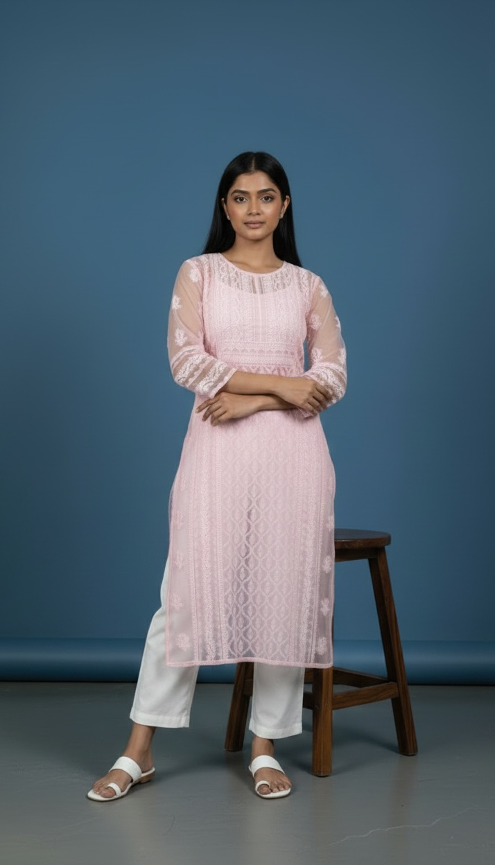 Organza Kurti