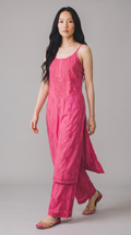 Gul Pink Chikankari Kurta Set