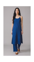 Gul Blue Chikankari Kurta Set