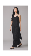 Gul Black Chikankari Kurta Set